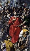 El Greco The Disrobing of Christ oil